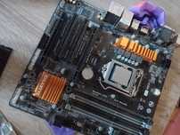 Płyta główna gigabyte ga-h97m-d3h + procesor ,16 gb ram
