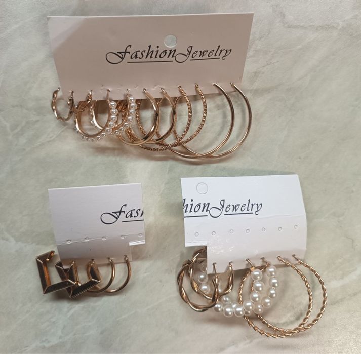 Нові сережки в золоті