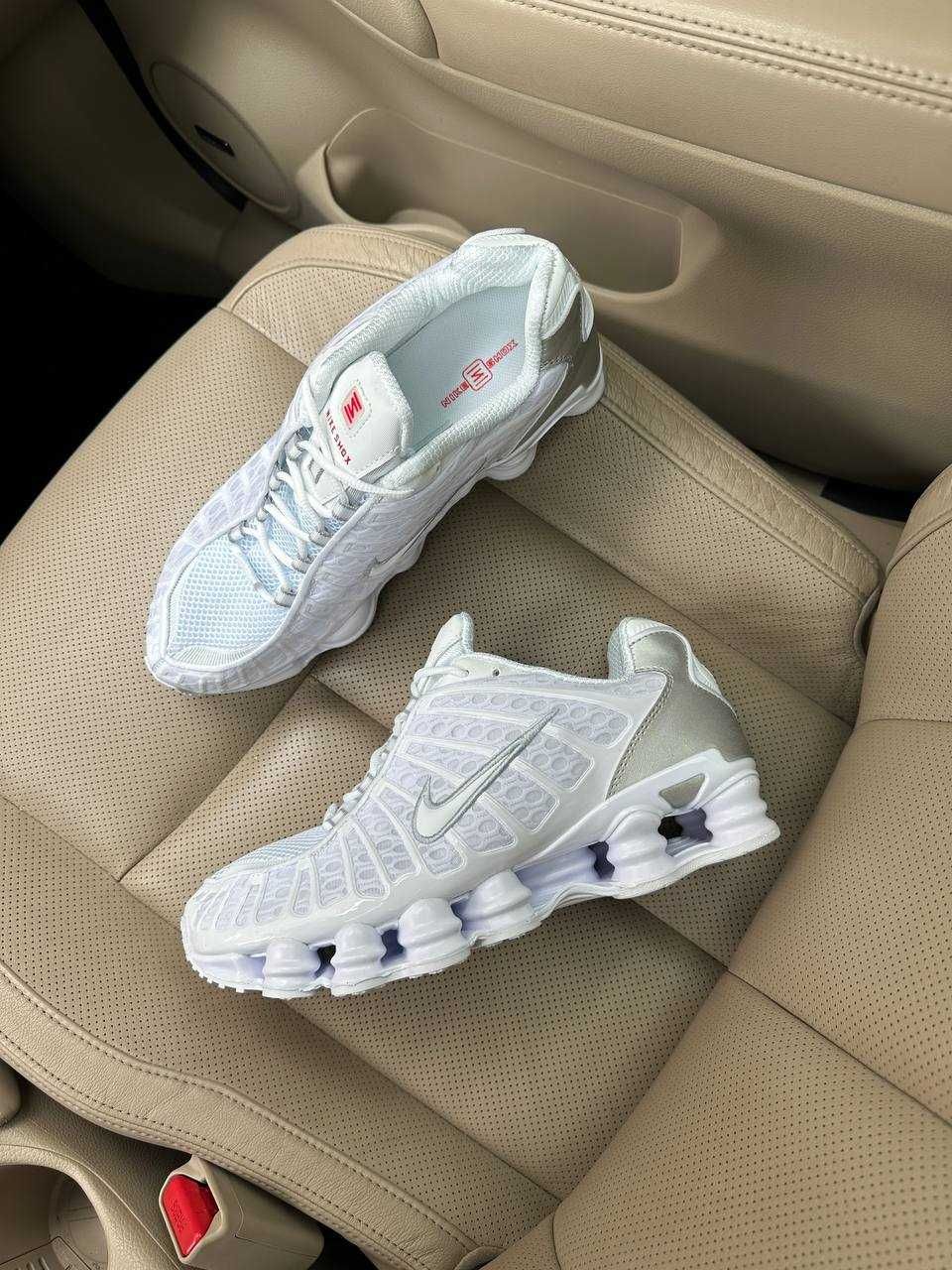 Кросівки Nike Shox TL ALL White premium