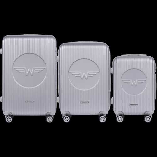 WL01-3 KPL, Zestaw 3 walizek Wings Silver