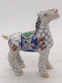 Figura de cavalo em Cloisonné