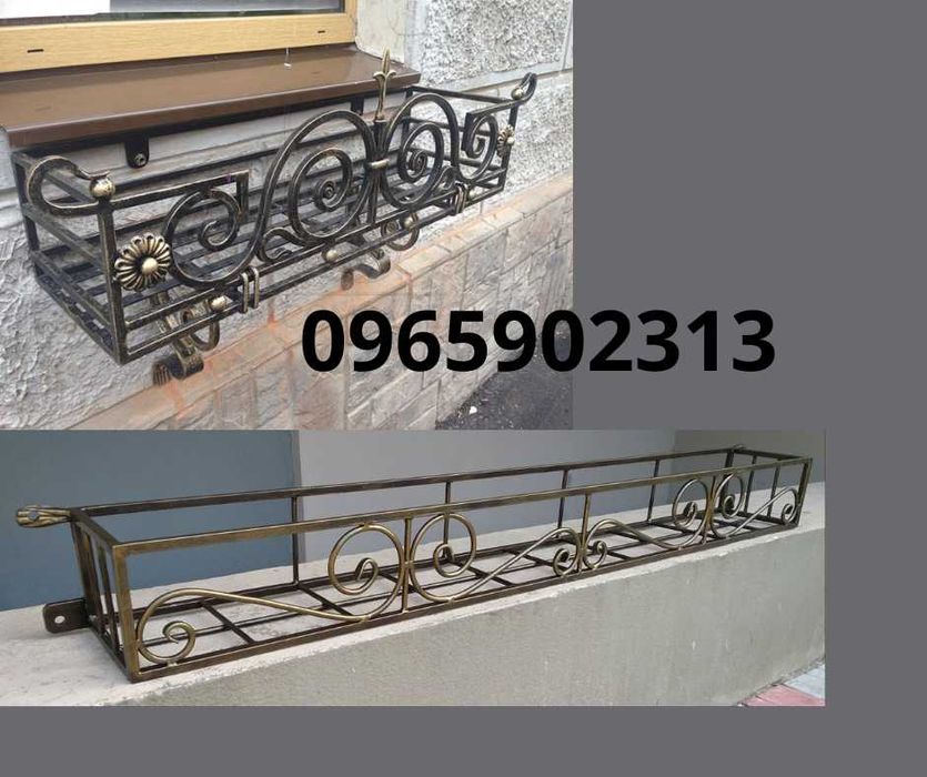 Квітнички для вікон