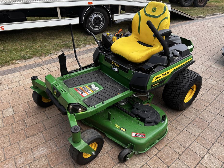 profesjonalny JOHN DEERE z330r zero turn traktorek kosiarka USA 23KM