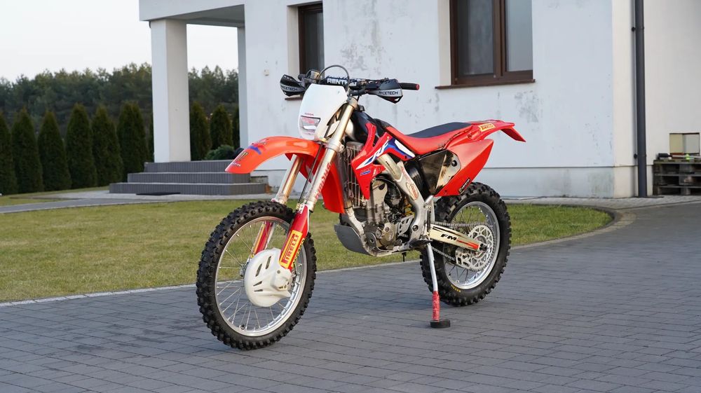Honda CRF honda CRF 250 -- rozrusznik -- homologacja do rejestracji