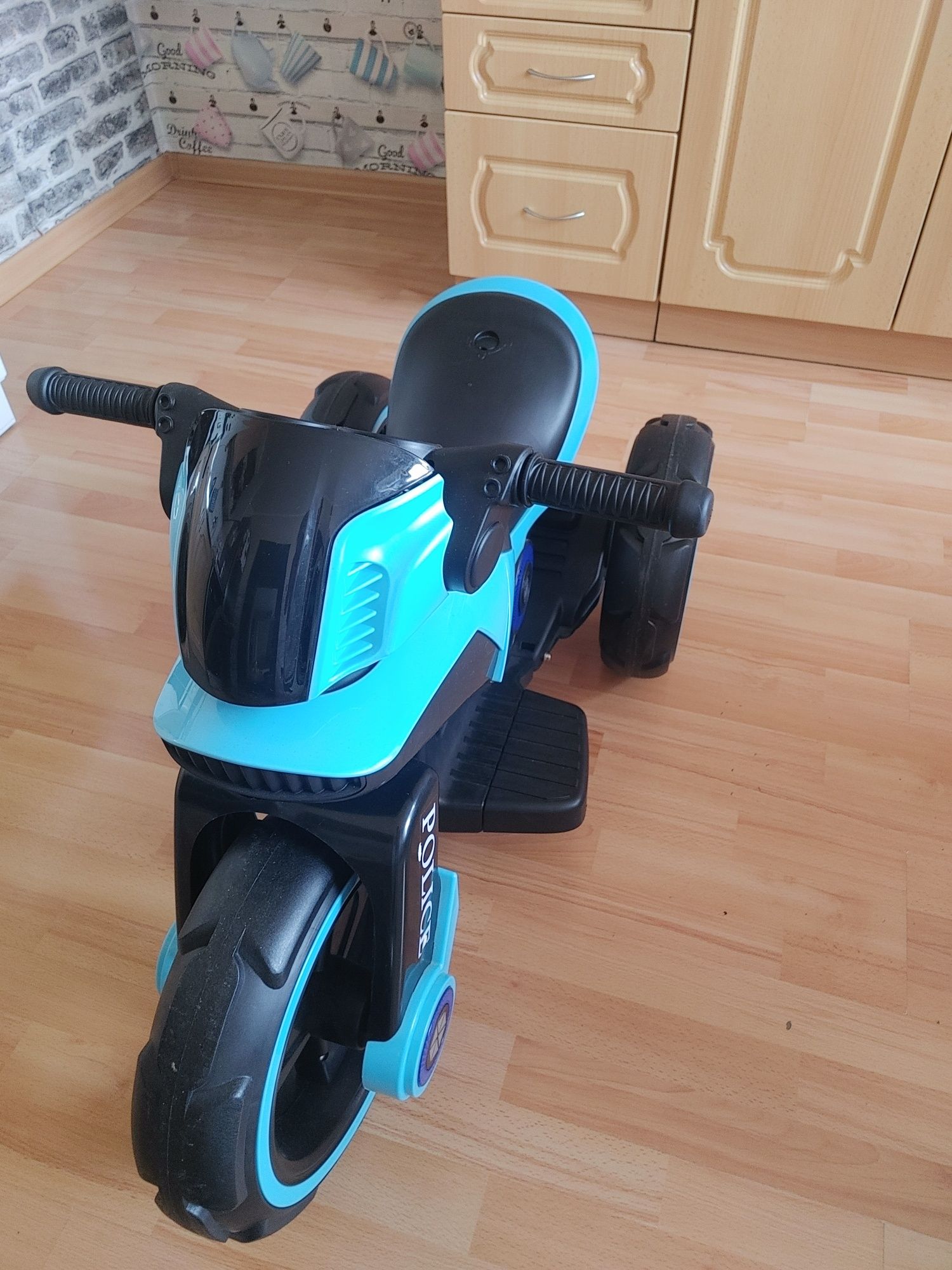 Motocykl baby mix policja odbiór osobisty