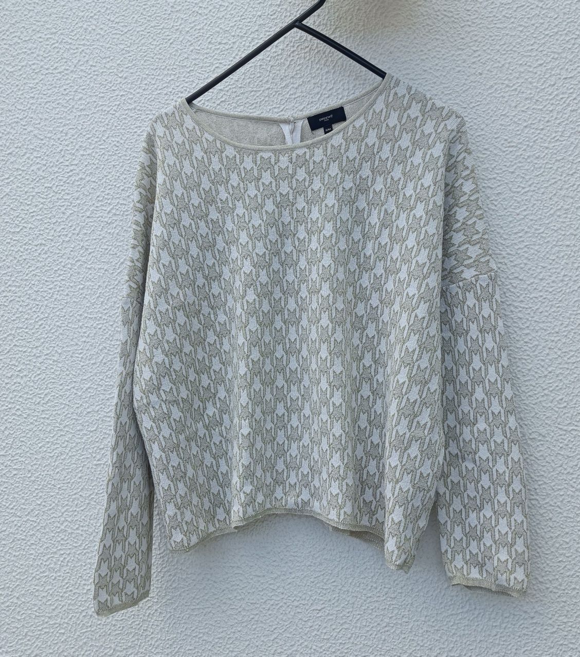 Camisola de malha lurex