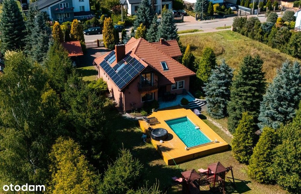 Dom z basenem w Łomży, działka 24 a