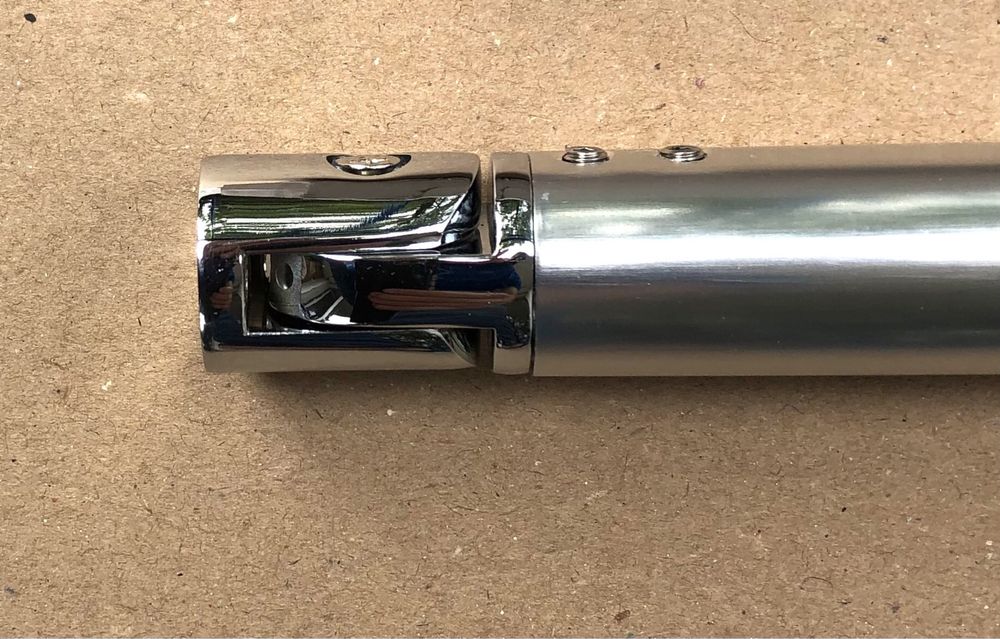 Mocowanie ścianki szklanej prysznicowej wysuwane na różna dlugość