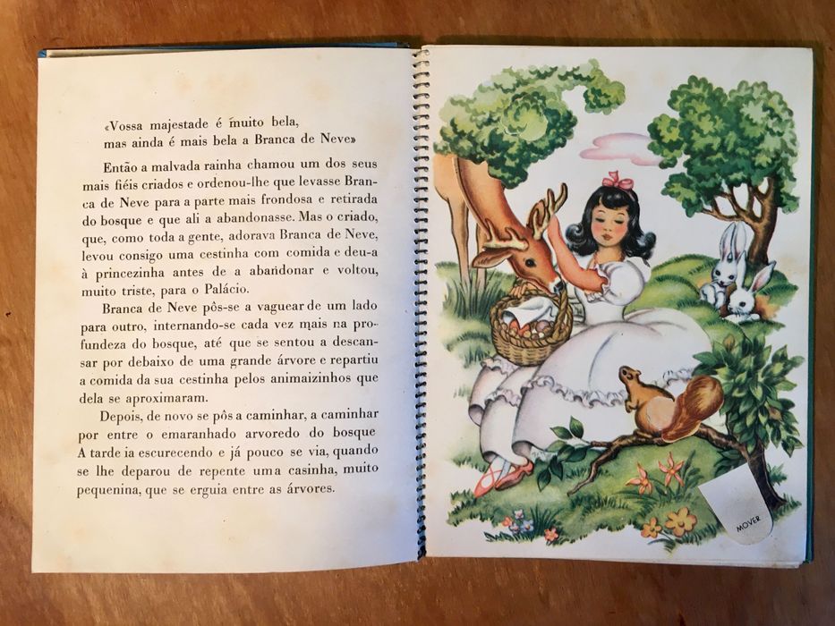 BRANCA de NEVE - livro com desenhos animados - Julian Wehr