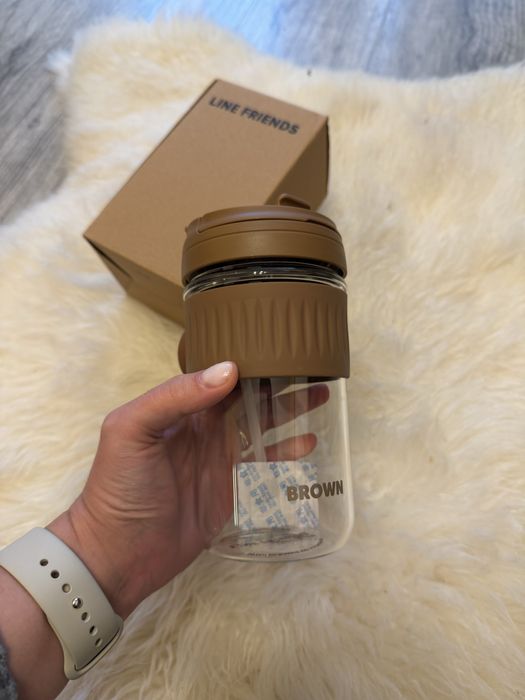 Buteleczka do kawy szklana Mis