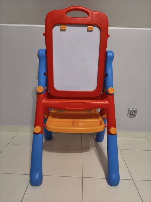 Tablica Magnetyczna stojaca dla dzieci Kredowa 2 w 1