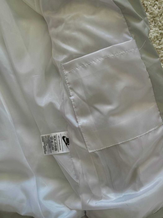 ТОП! Пуховик Nike Світло сірий S M L XL XXL