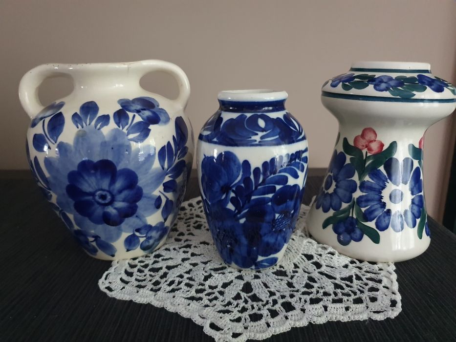 Porcelanowy wazonik Włocławek albo Koło