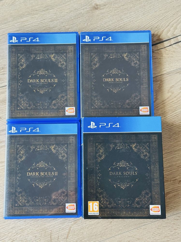 Dark Souls Trilogy trylogia PS4 bdb stan