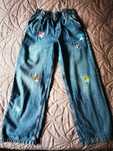 spodnie jeans dziecięce Squishmallows  H&M r.140