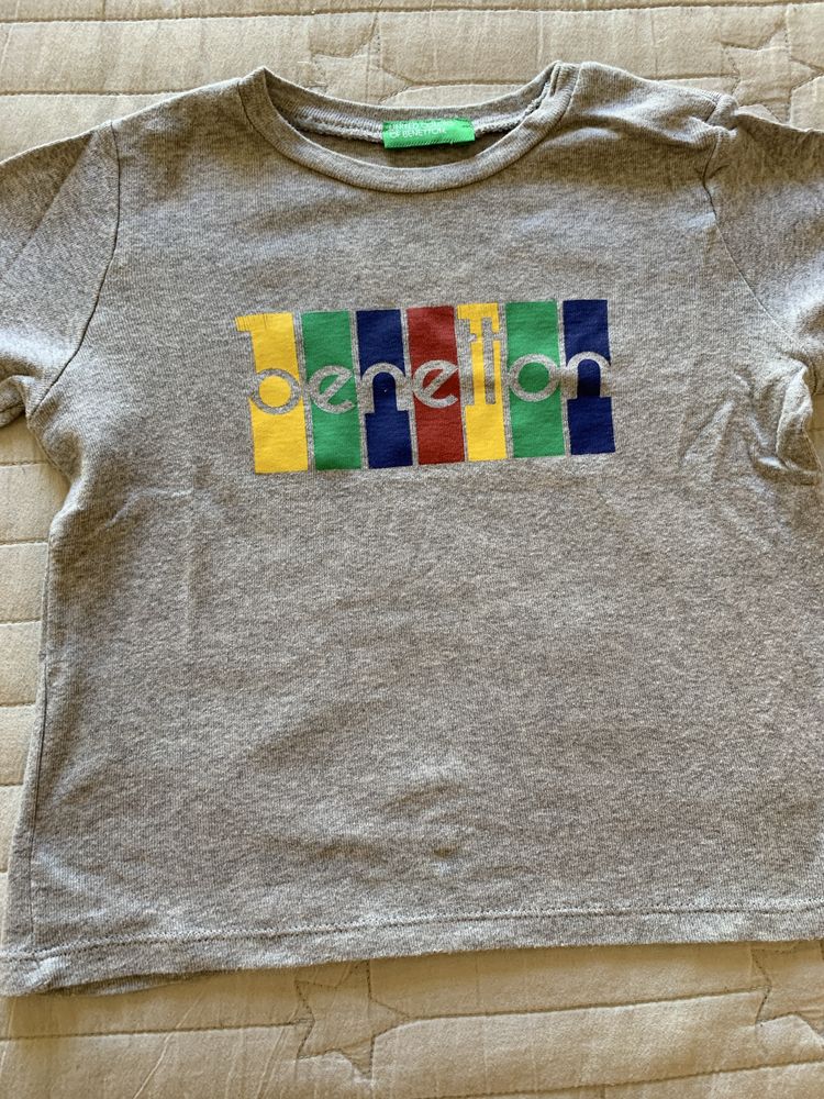 Pack 3 T-Shirts M/Comprida Benetton (18-24)(2-3)