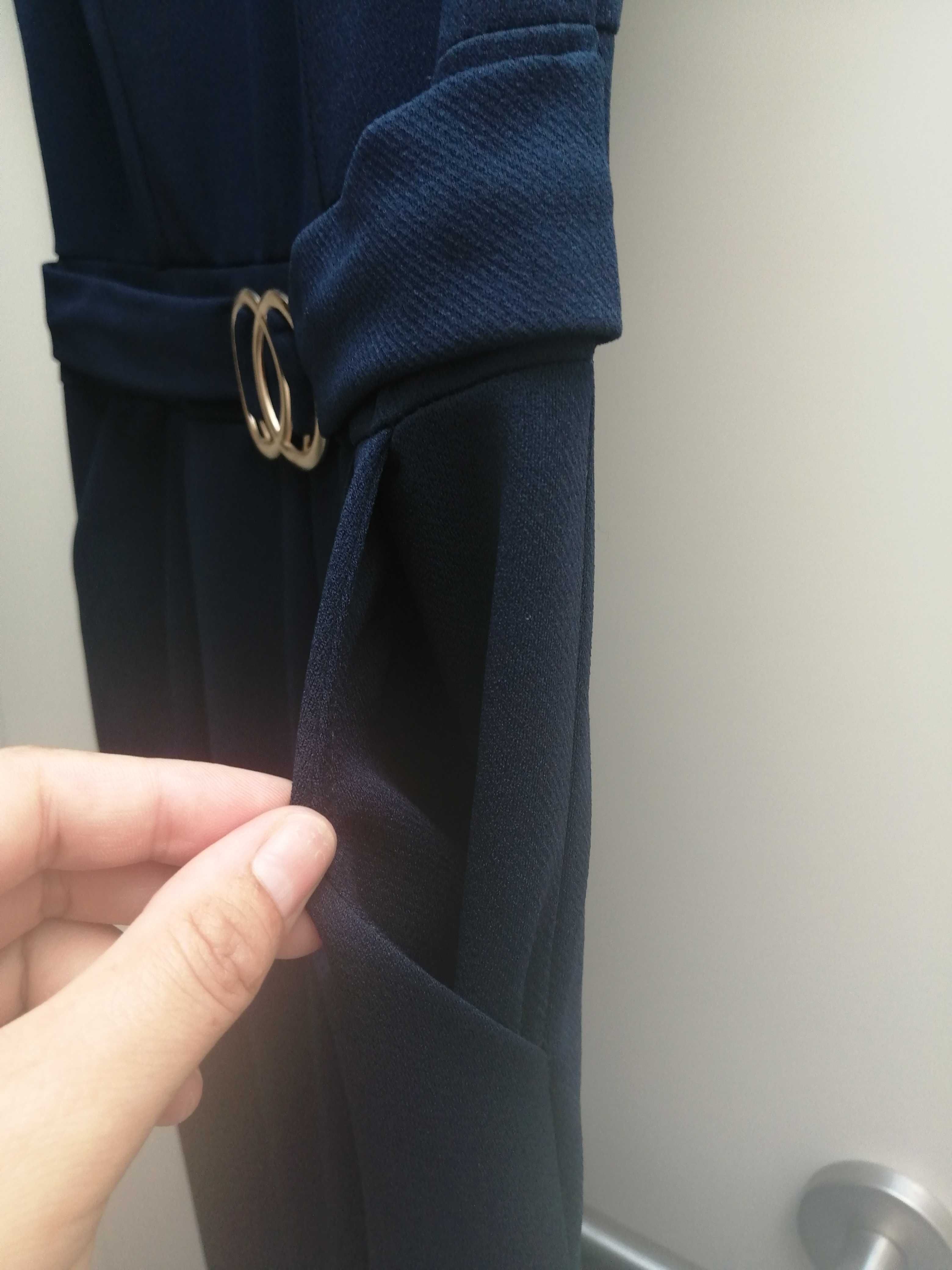 Macacão Casual/Cerimónia Azul escuro