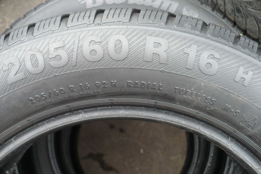 Opony Barum Polaris 3 205/60R16 92H  6mm Zima 4szt.