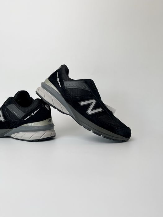 Оригинал New Balance Made In USA 990 V5 Black (M990BK5) оригинальние