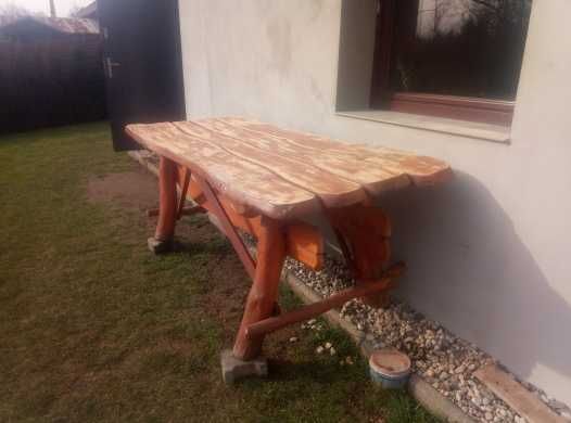Duży stół lite drewno