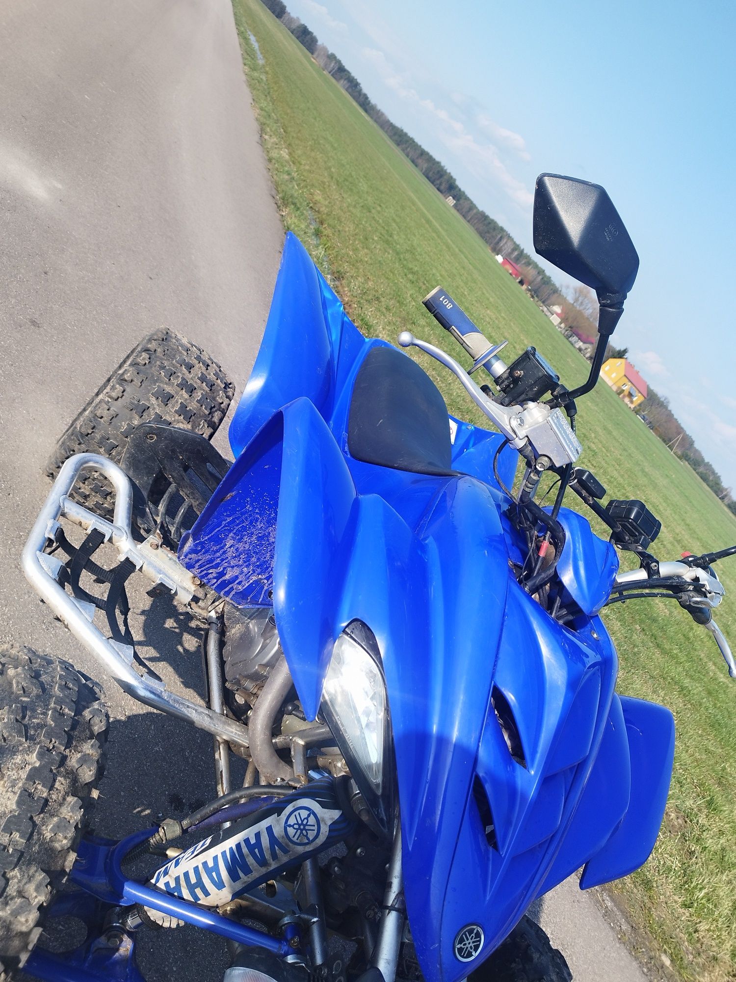 Quad Raptor Yfm350R-w z homologacją L7e świeże opłaty