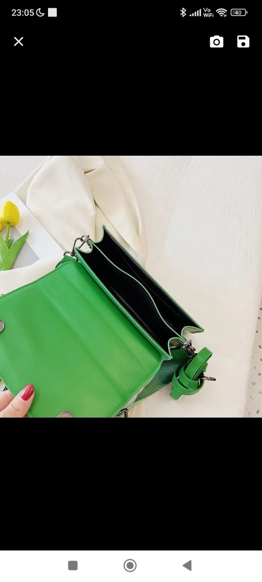 Hit Torebka insta crossbody żółta S.Madden