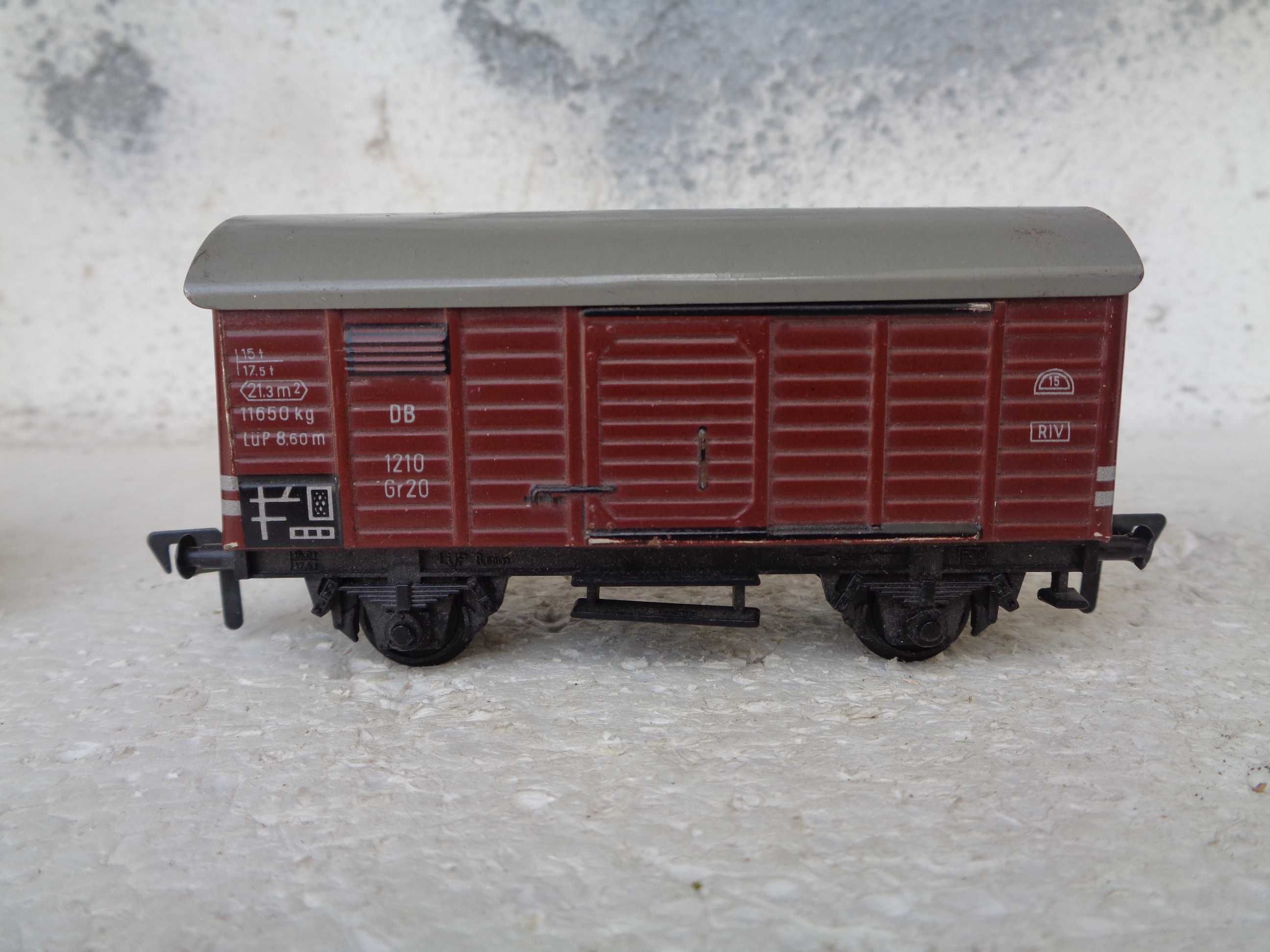 1:87 Fleischmann Lote de 3 vagões comboio