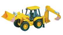 BRUDER -  Koparko-ładowarka JCB 4CX