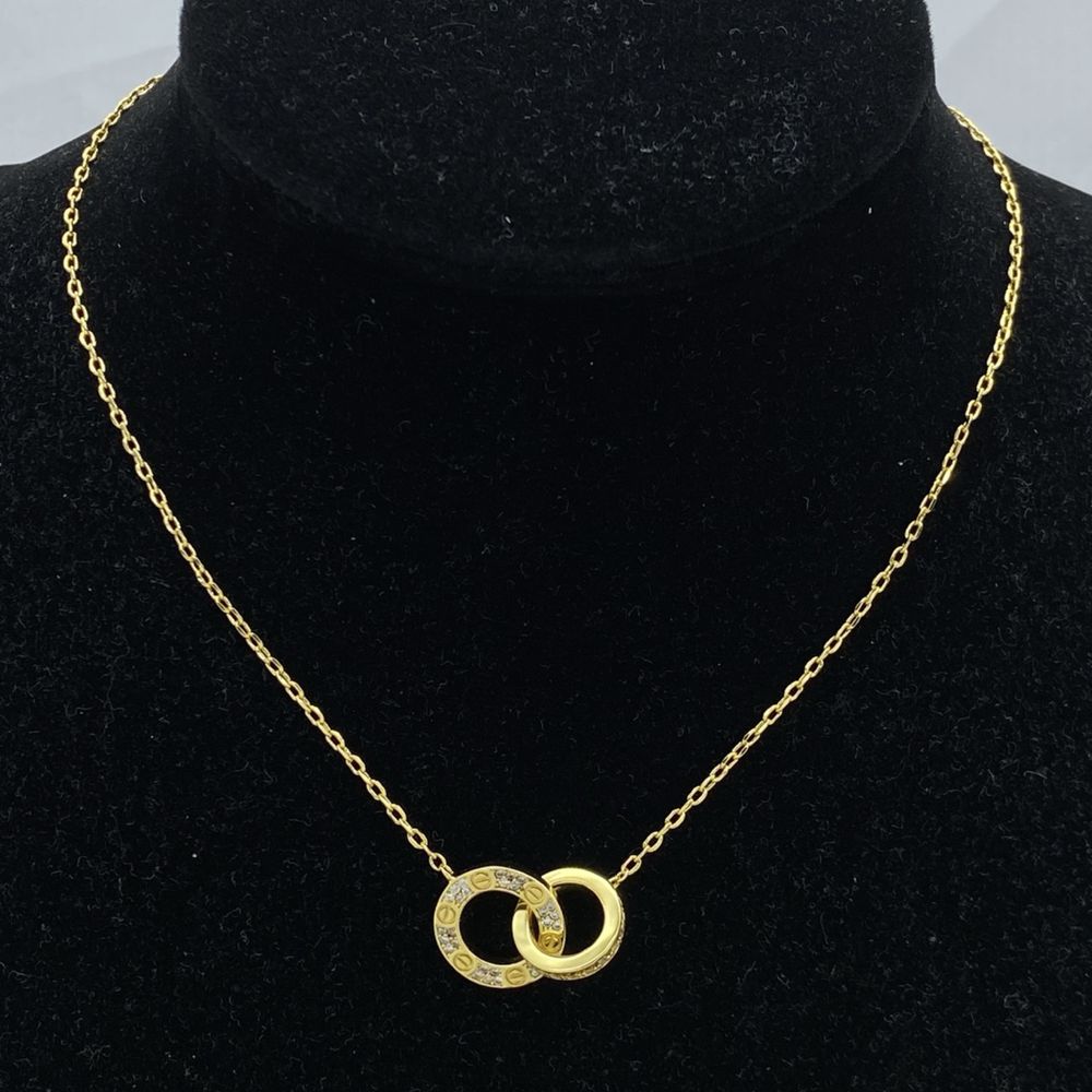 Nowy naszyjnik Cartier Stal nierdzewna