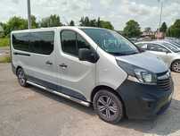 Opel Vivaro Opel Vivaro LONG 125km 2017r 2xDrzwi przesuwne 9 osobowy kat B