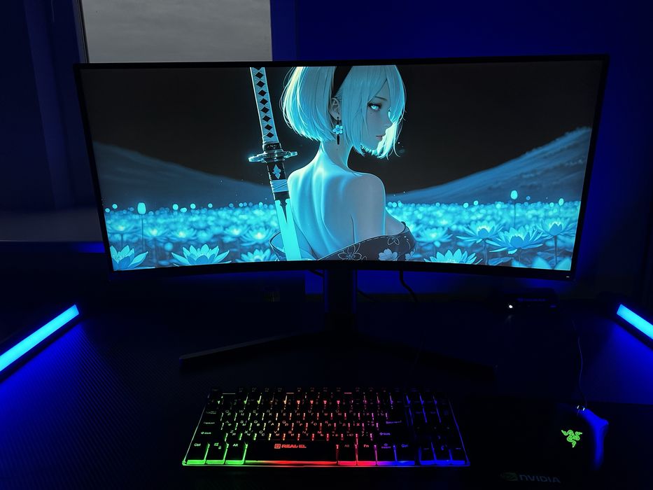 Игровой 34ʺ 144гц WQHD изогнутый монитор Xiaomi 1ms