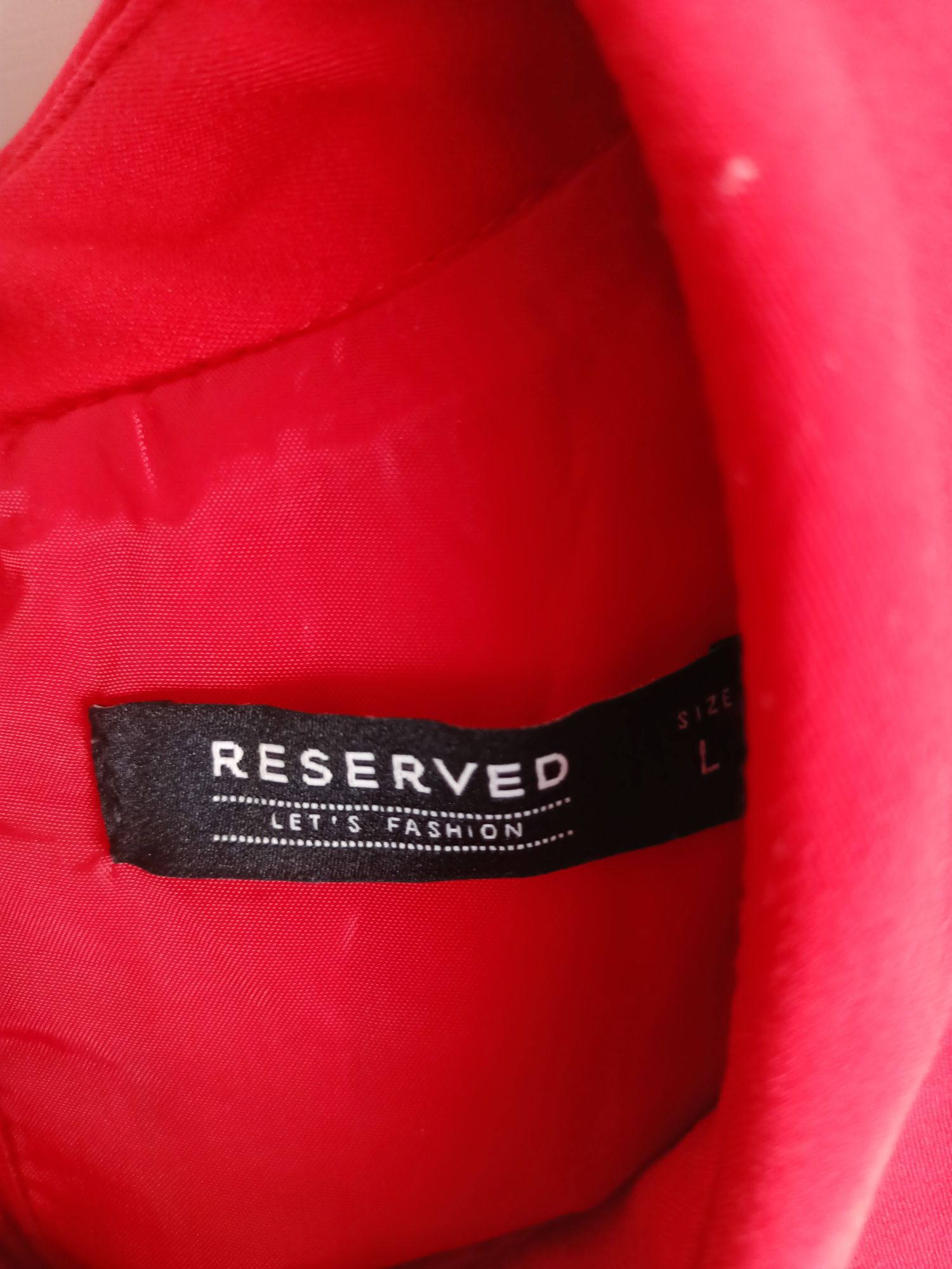 Sukienka Reserved L czerwona.