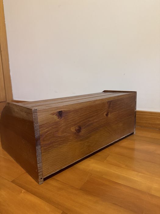 Caixa do pão | padeira | guarda-pão madeira