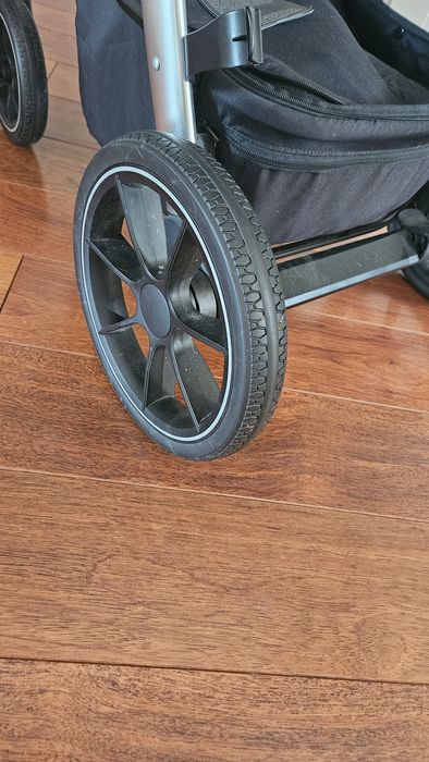 Wózek 2w1 baby design grey peony super stan