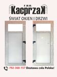 Drzwi Zewnętrzne 100x200 KACPRZAK Nowe PCV Sklepowe
