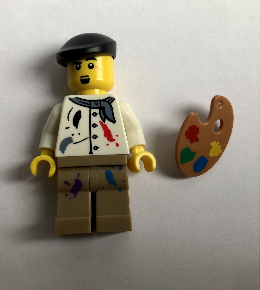 Lego minifigurka seria 4 malarz