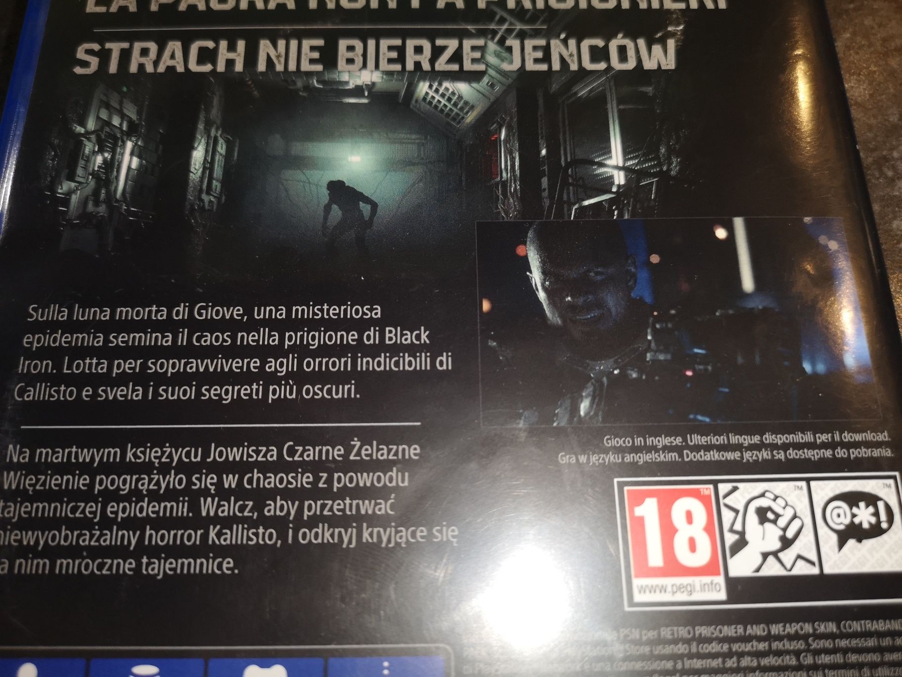 Callisto Protocol PS4 gra PL (bez rys) kioskzgrami Ursus