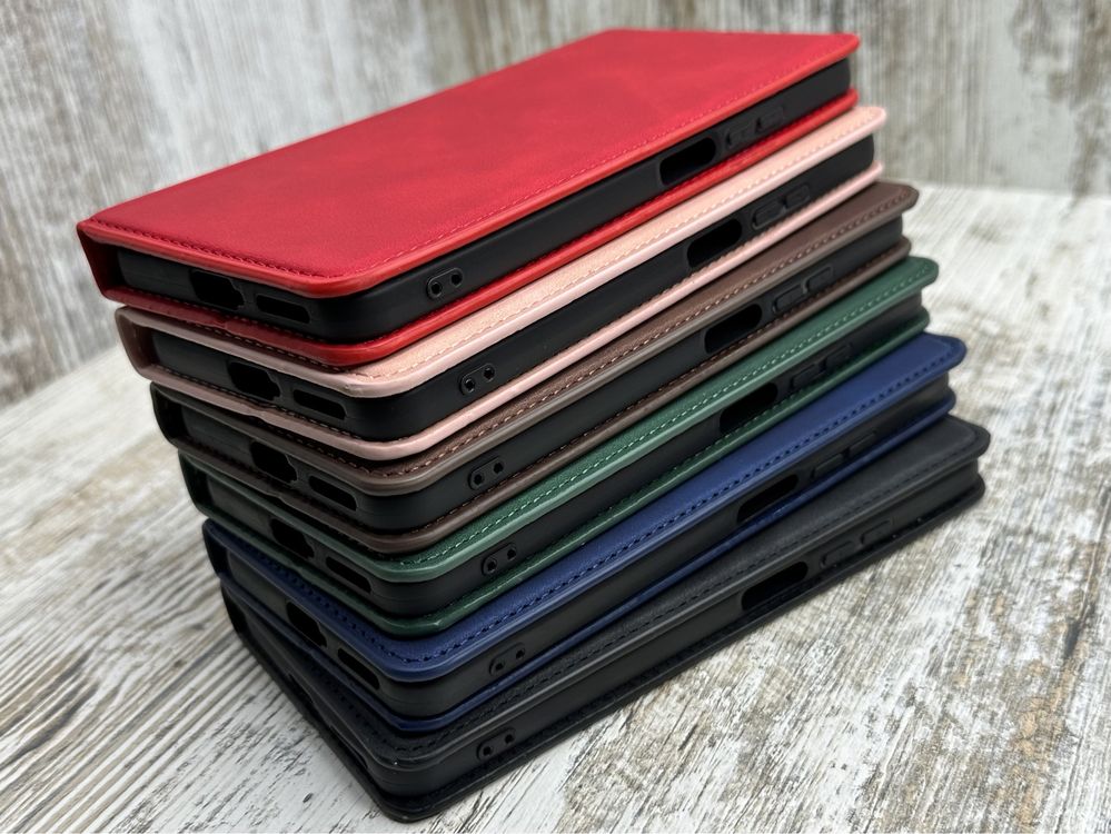 Чехол книжка прошитый на Redmi Note 12 Pro/ Note 11 Pro 5G/ Note 11