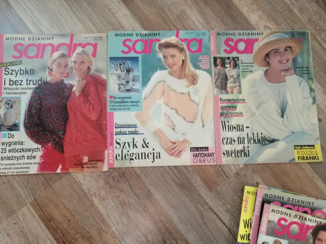 Sandra magazyn czasopismo rok 1993