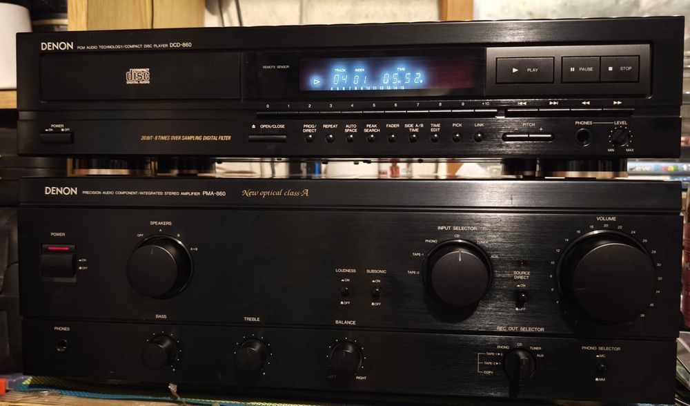 Denon Pma 860 DCD 860 wzmacniacz plus CD.