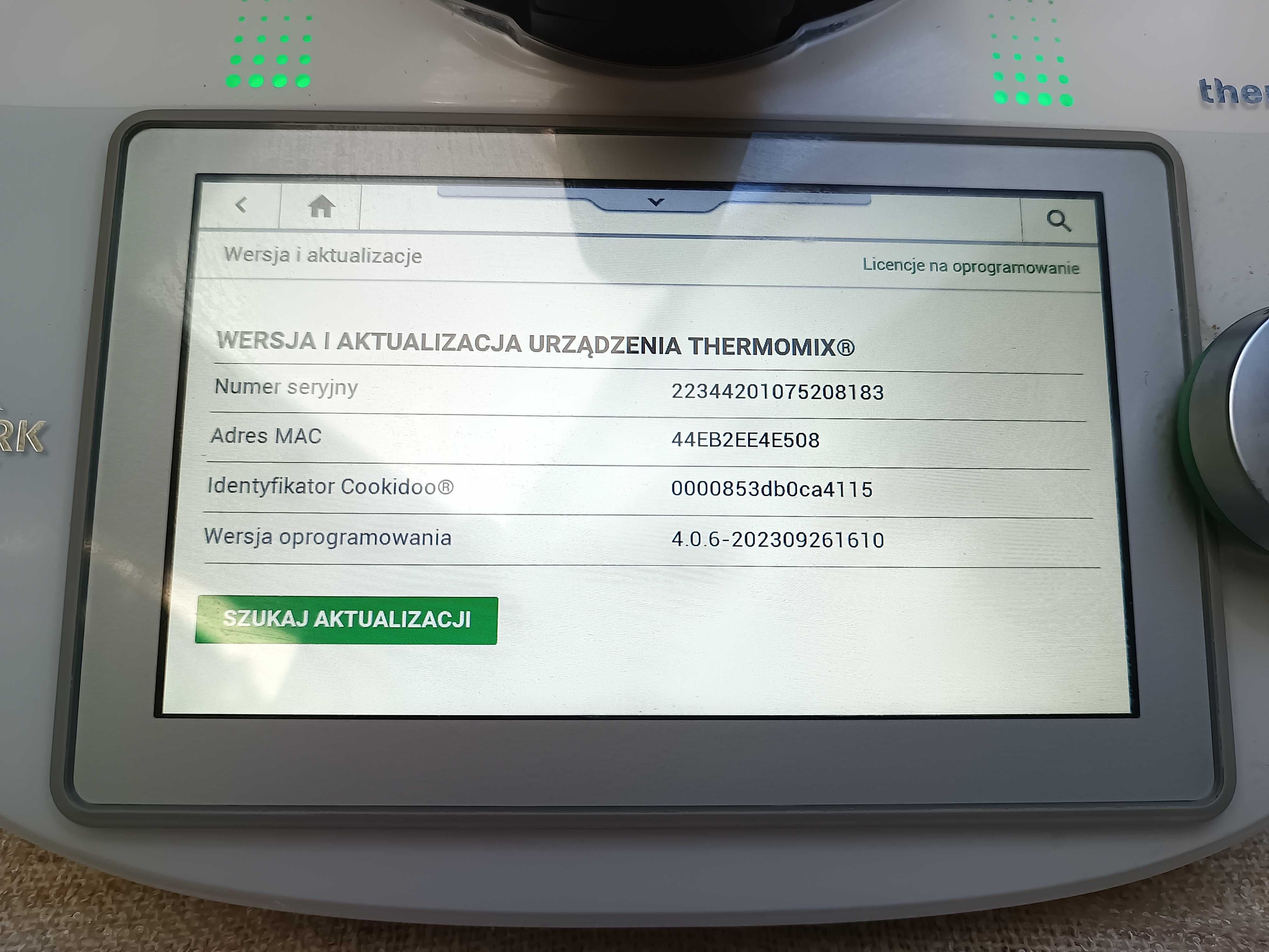 Robot kuchenny VORWERK Thermomix TM6 TM 6 gwarancja