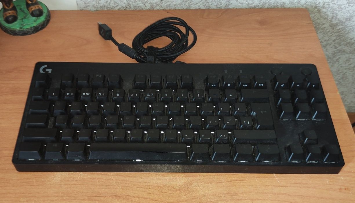 Клавіатура дротова ігрова Logitech G PRO Black