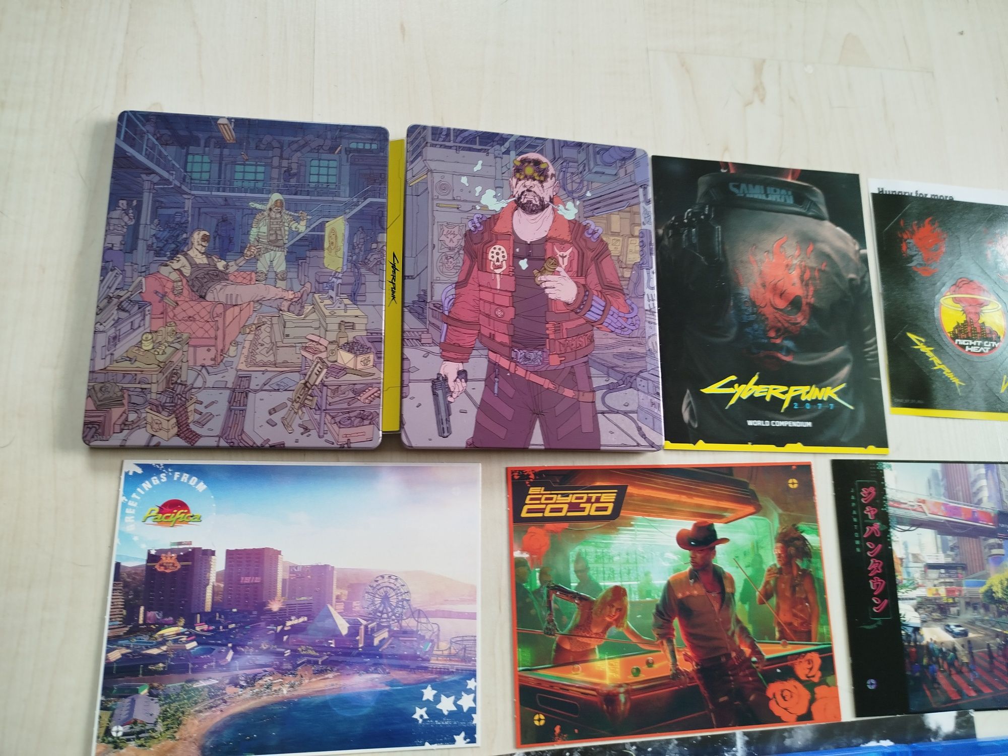 Cyberpunk 2077 + Stelobok wersja kolekcjonerska, stan idealny