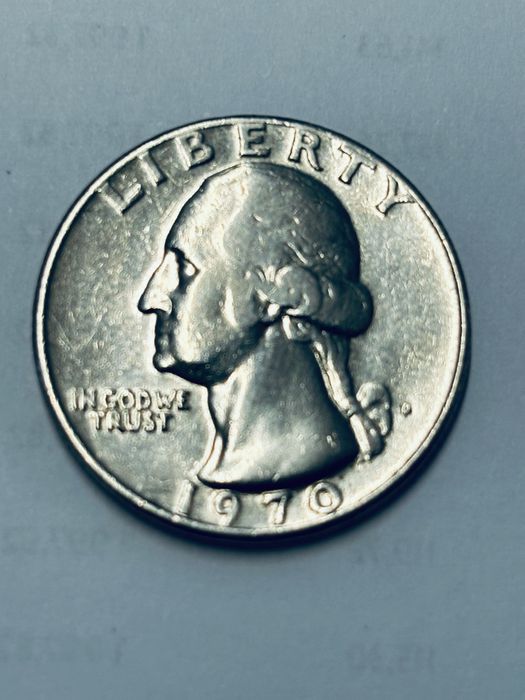 Ćwierćdolarówka 1970