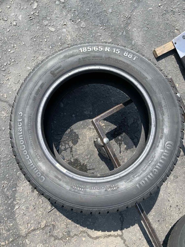 Шини 185/65 R15  Continental літо 2022 рік 7  мм