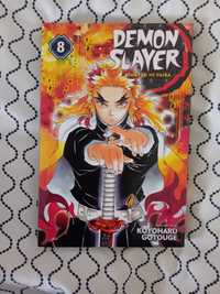 Demon Slayer manga n°8 em Inglês