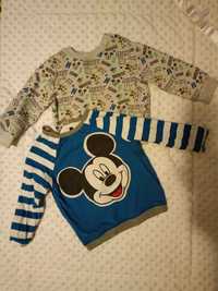 2 x bluza Disney Mickey 18-24 msc