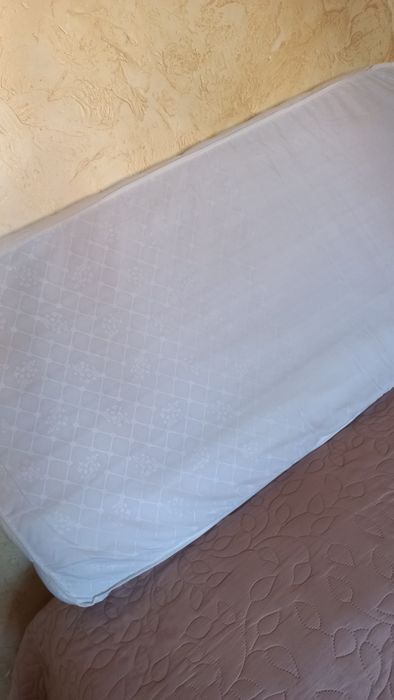 Матрац в ліжко дитяче 120*60, комплект постільної білизни 5 в 1