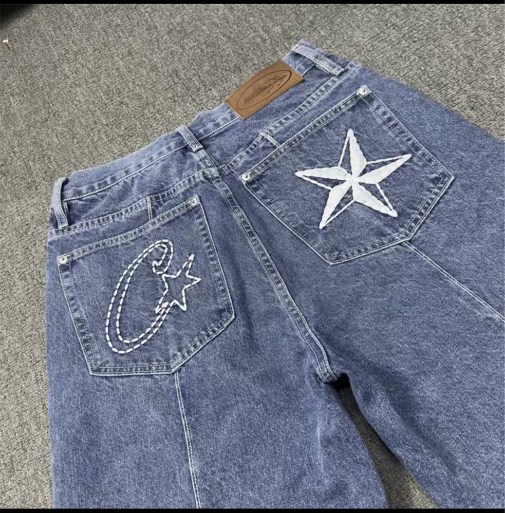 В УкраїніДжинсові Шорти кортез, Short corteiz,Corteiz,Nike,Найк,Кортез