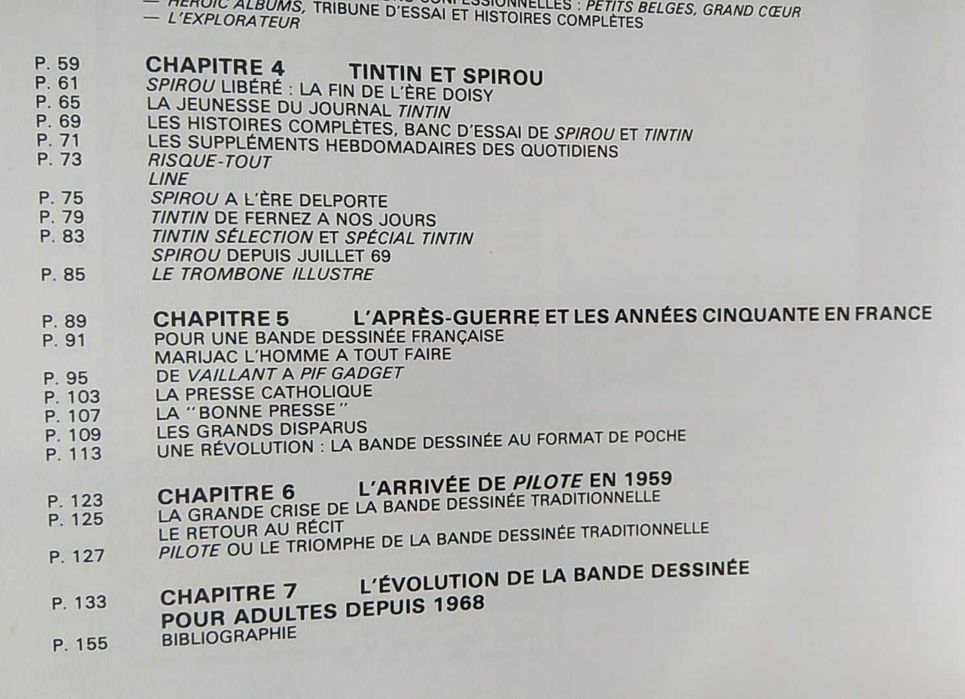 Histoire de la bande dessinée en France et en Belgique - H. Filippini